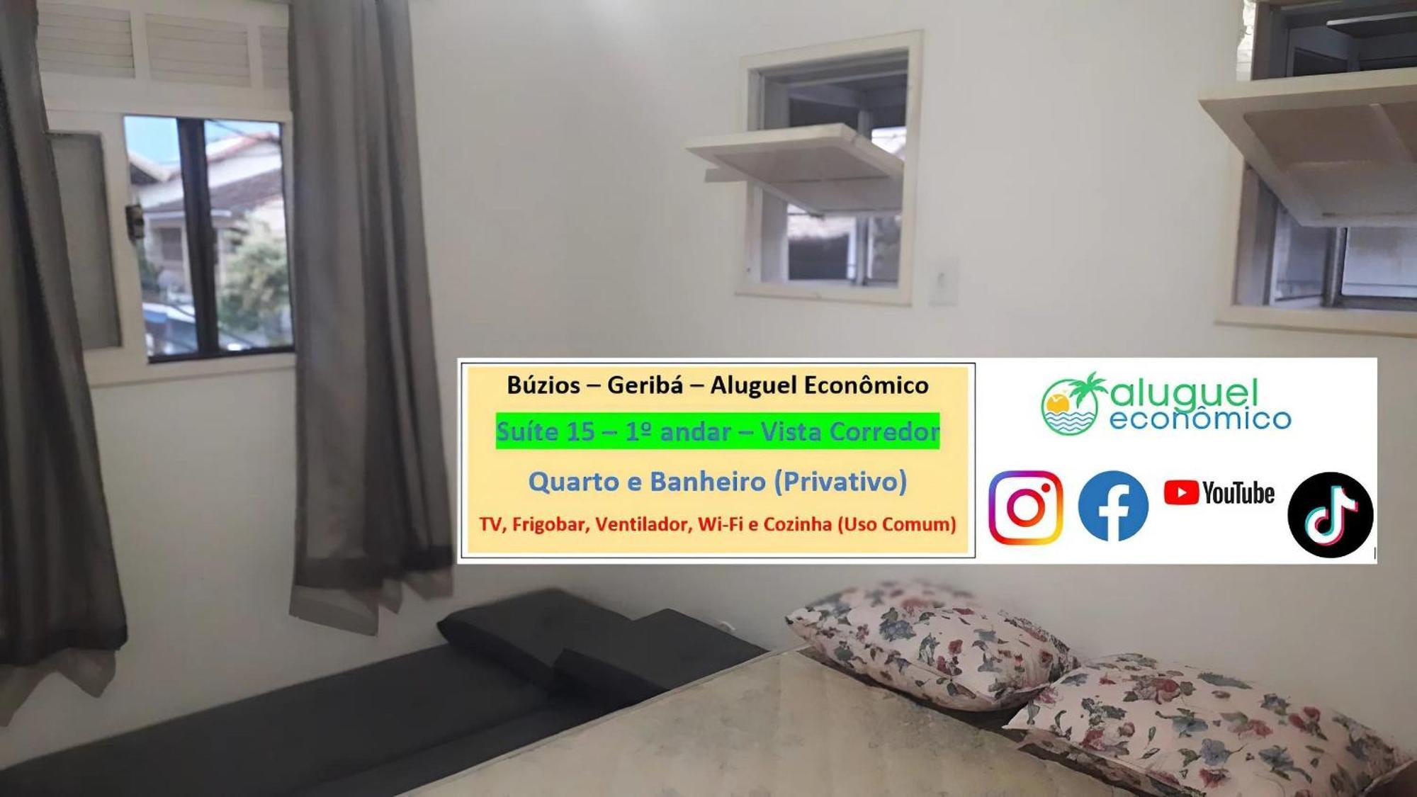 Buzios - Geriba - Suites - Aluguel Economico Bagian luar foto