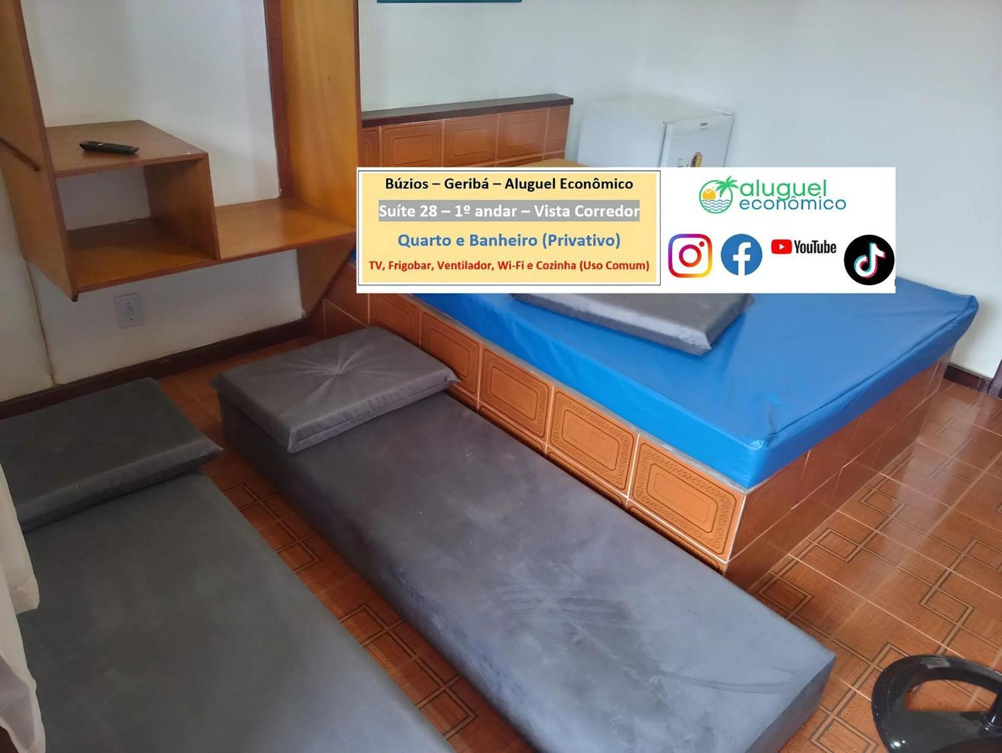 Buzios - Geriba - Suites - Aluguel Economico Bagian luar foto