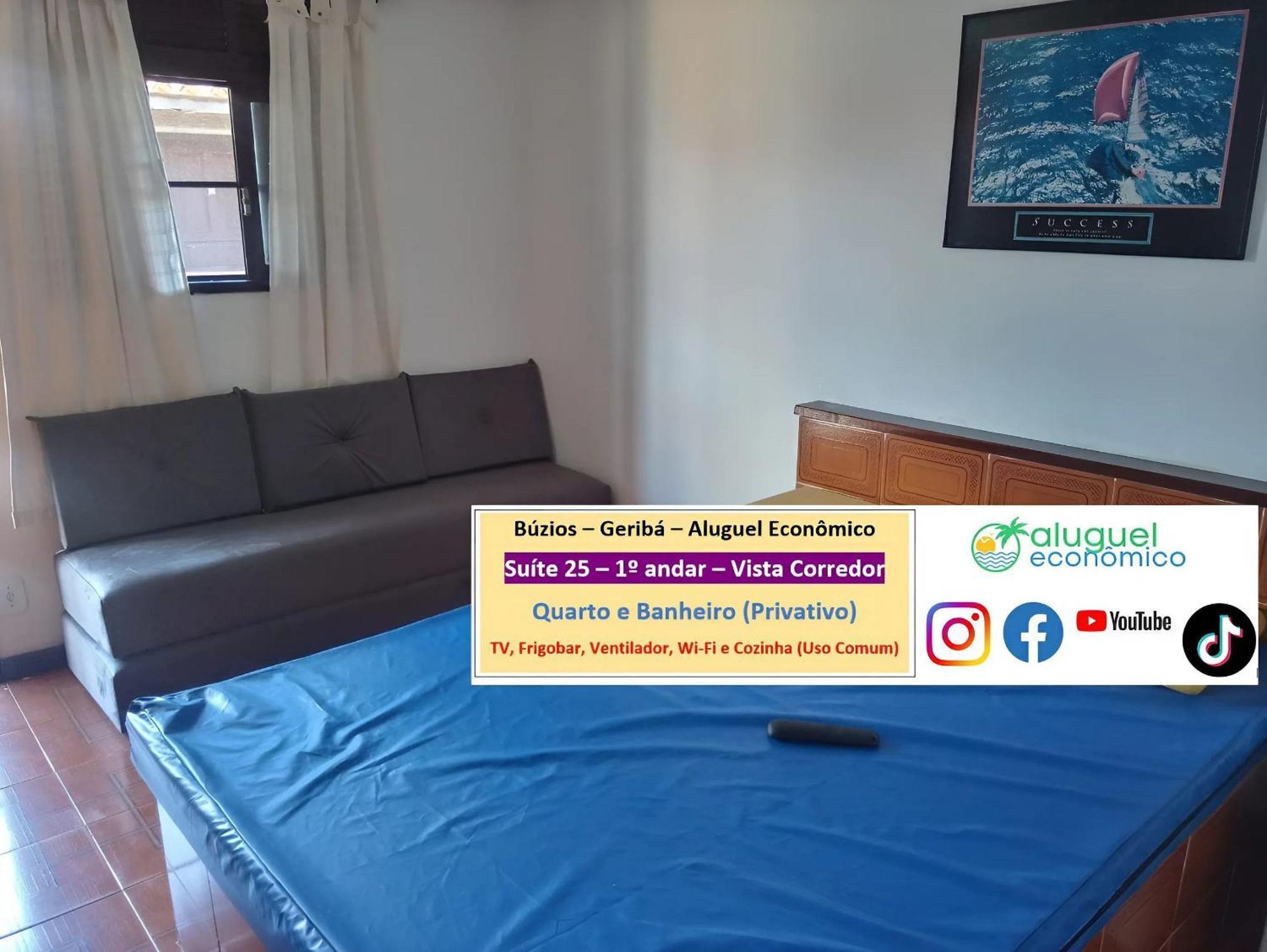 Buzios - Geriba - Suites - Aluguel Economico Bagian luar foto