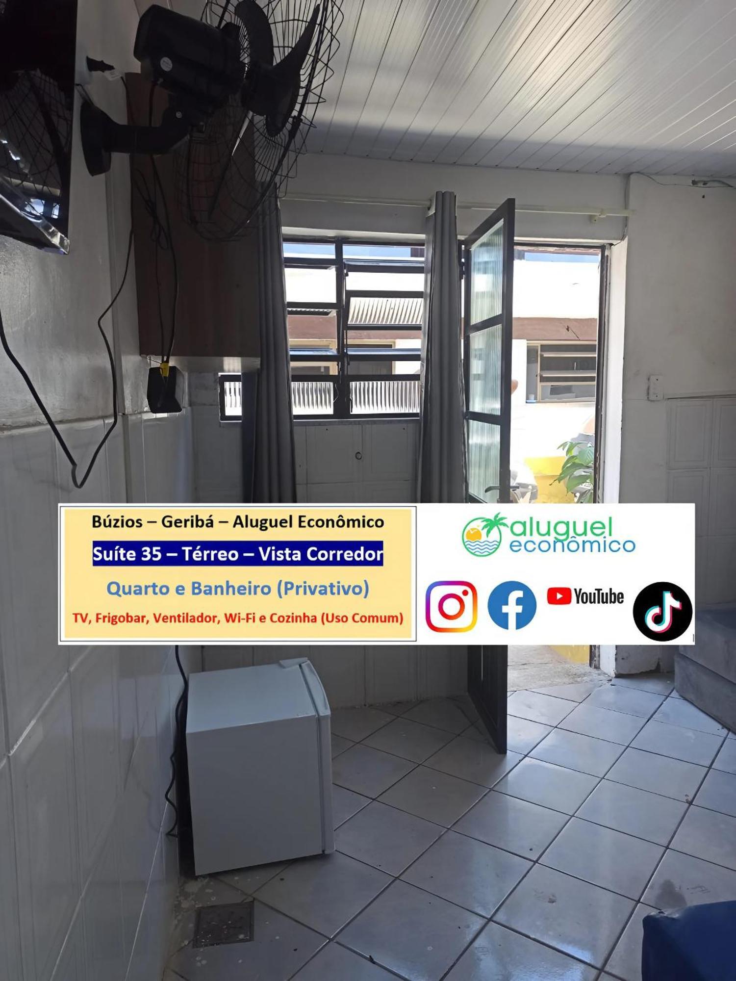 Buzios - Geriba - Suites - Aluguel Economico Bagian luar foto