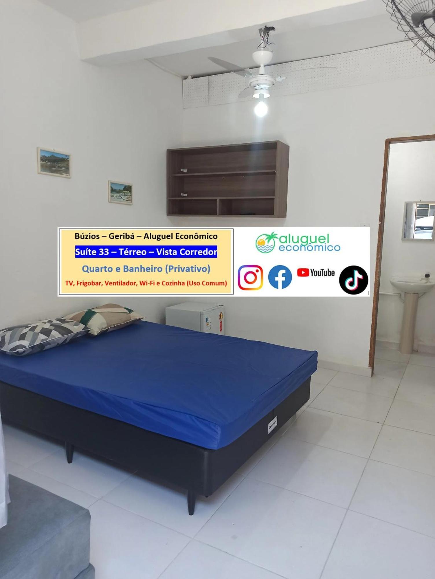 Buzios - Geriba - Suites - Aluguel Economico Bagian luar foto