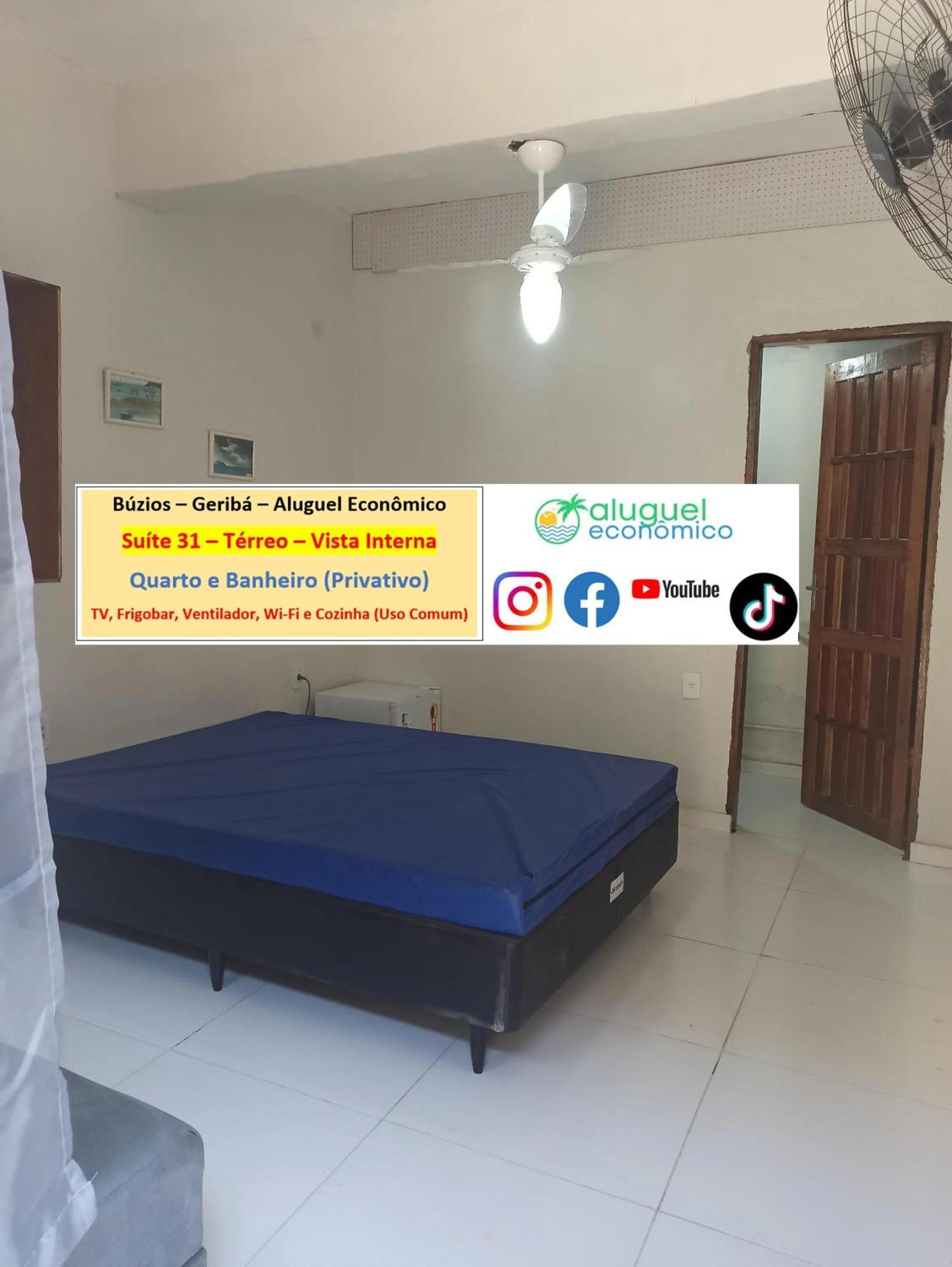 Buzios - Geriba - Suites - Aluguel Economico Bagian luar foto