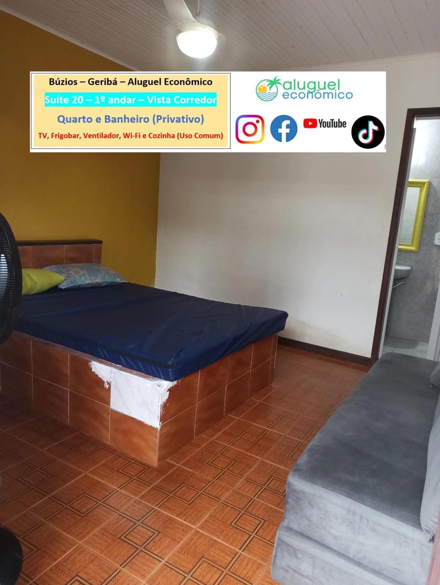 Buzios - Geriba - Suites - Aluguel Economico Bagian luar foto