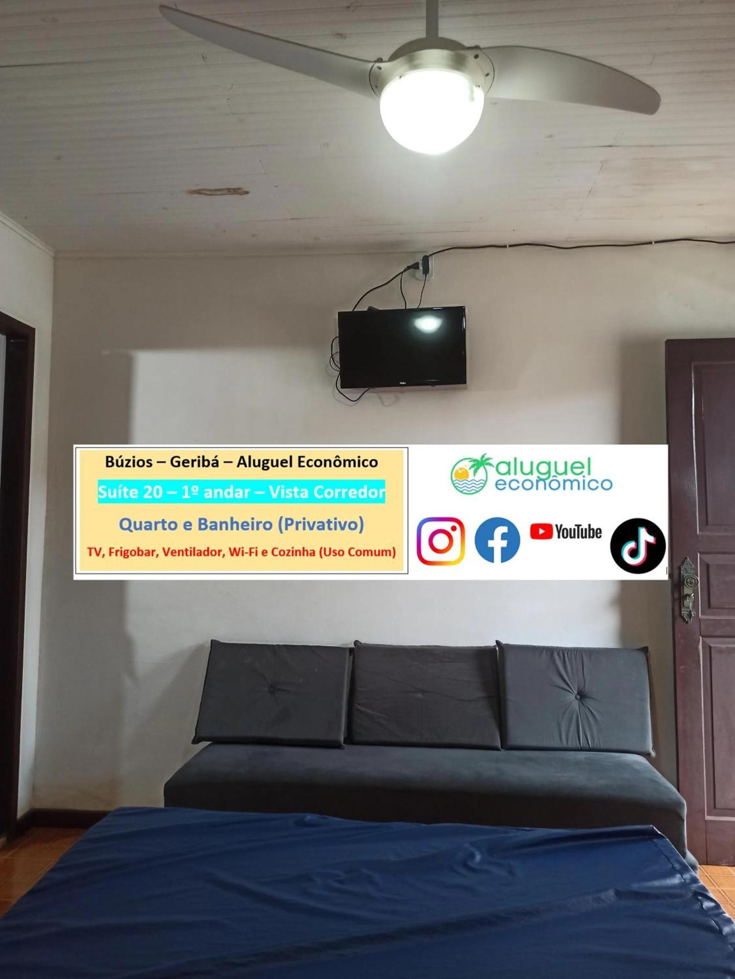 Buzios - Geriba - Suites - Aluguel Economico Bagian luar foto